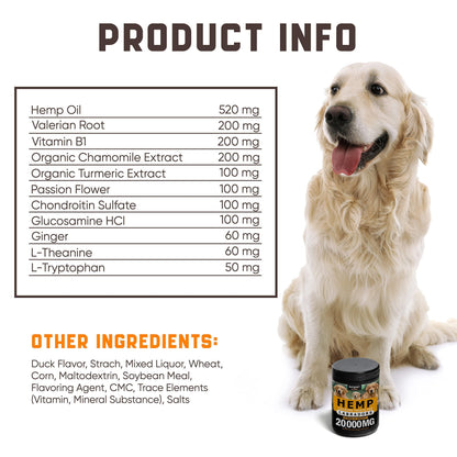 Calming Chews for Labrador Dogs - Zoomies