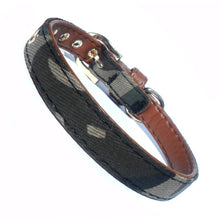 Brown Vegan Leather Collar - Zoomies