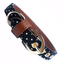 Polka Dot Fabric Dog Collar - Zoomies