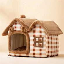 Removable Roof Plush Pet House - Zoomies