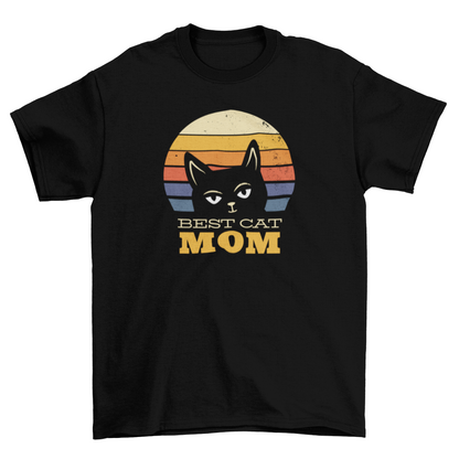 Best cat mom t-shirt