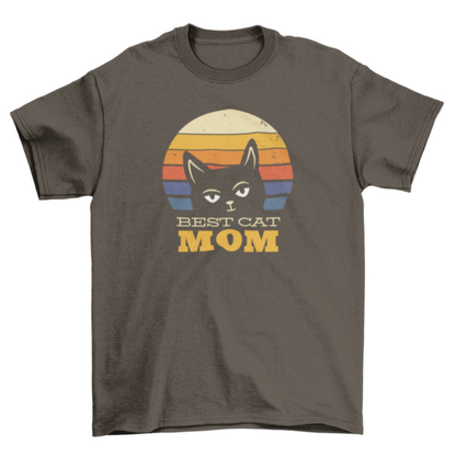 Best cat mom t-shirt