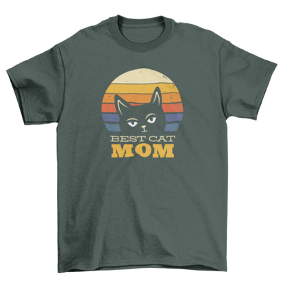 Best cat mom t-shirt