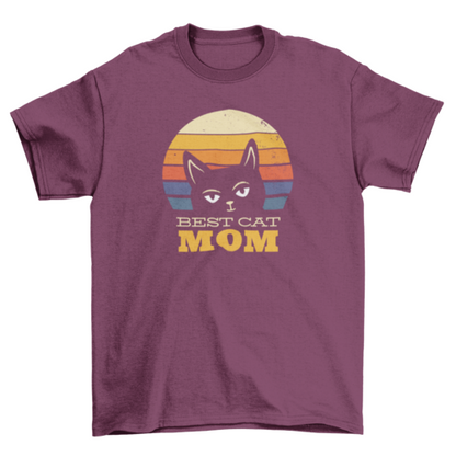 Best cat mom t-shirt