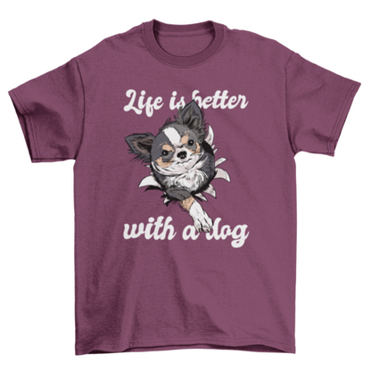 Dog owner quote t-shirt