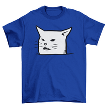 Unimpressed Meh Black Cat T-shirt