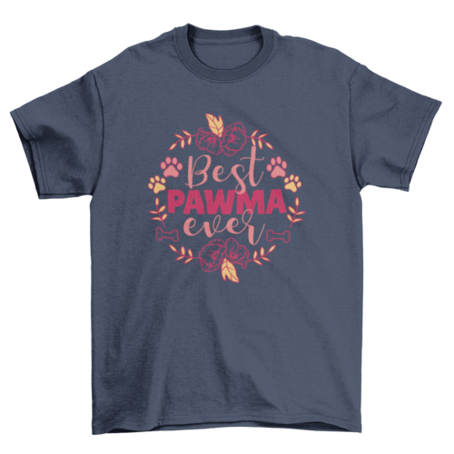 Dog grandma quote nature t-shirt