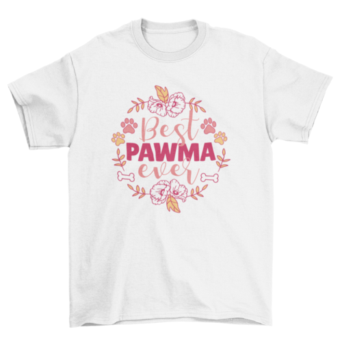 Dog grandma quote nature t-shirt