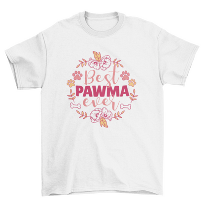 Dog grandma quote nature t-shirt