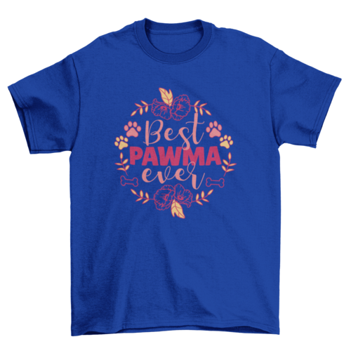 Dog grandma quote nature t-shirt