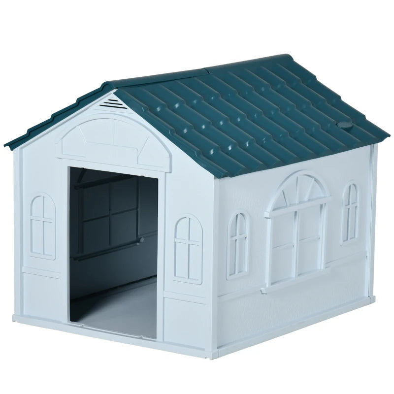 Paw Hut Plastic Dog House For Medium And Small Dogs, Water Resistant