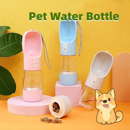 Pet Dog Water Bottle - Zoomies