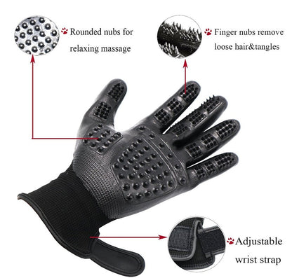Pet Grooming Gloves - Zoomies
