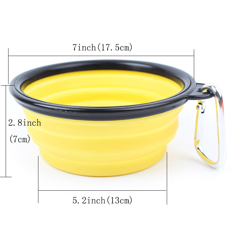Collapsible Silicone Pet Bowl - Zoomies
