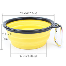 Collapsible Silicone Pet Bowl - Zoomies