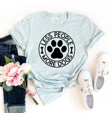 Less People More Dogs T-shirt - Zoomies