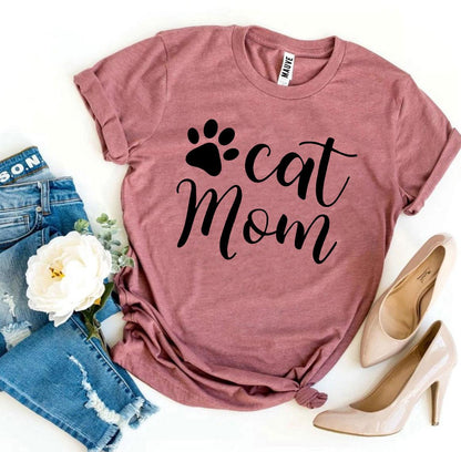 Cat Mom T-shirt - Zoomies