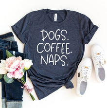 Dogs Coffee Naps T-shirt - Zoomies
