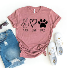 Peace Love Dogs T-shirt - Zoomies