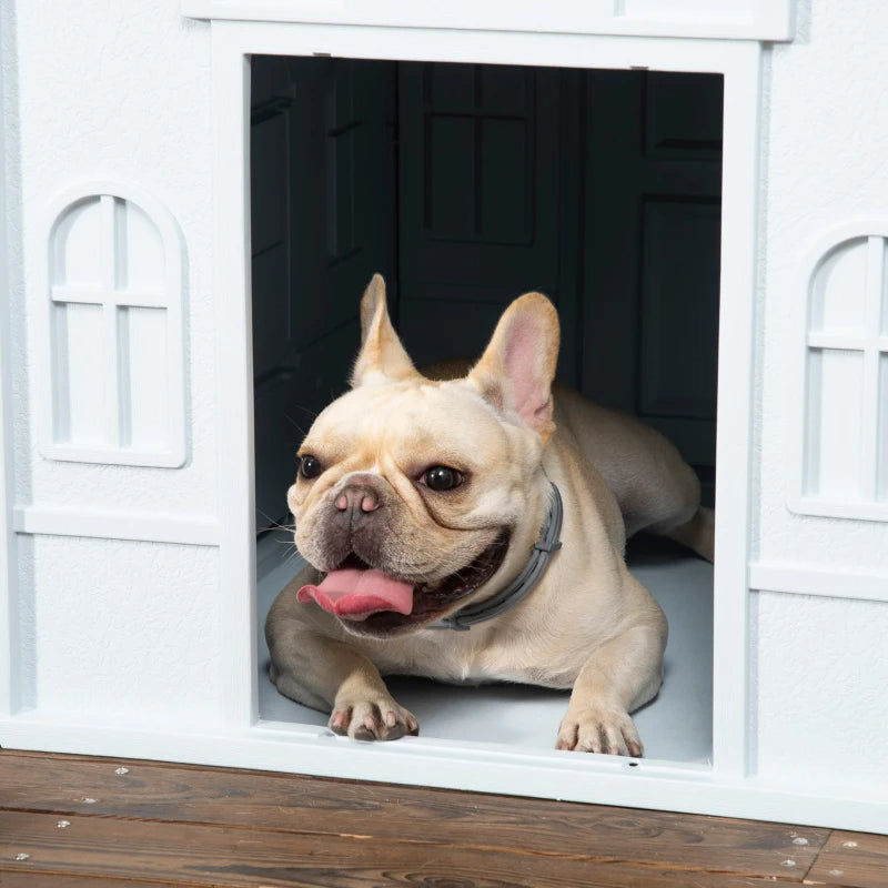 Paw Hut Plastic Dog House For Medium And Small Dogs, Water Resistant