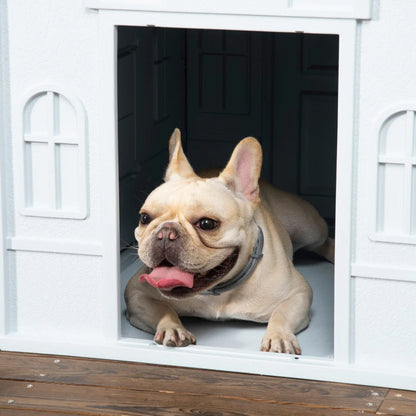 Paw Hut Plastic Dog House For Medium And Small Dogs, Water Resistant