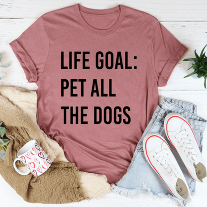 Life Goal Pet All The Dogs Tee - Zoomies