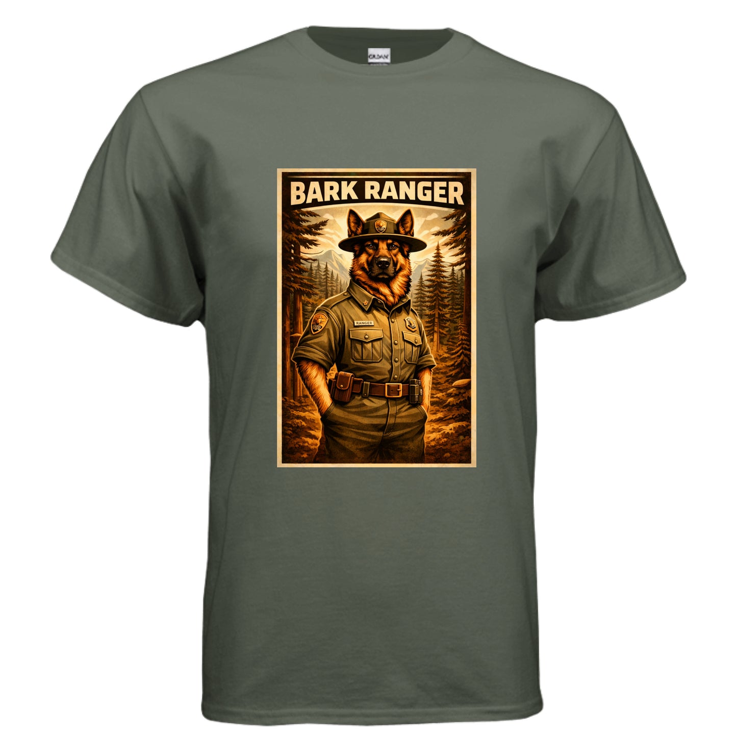 MILITARY GREEN - FRONT