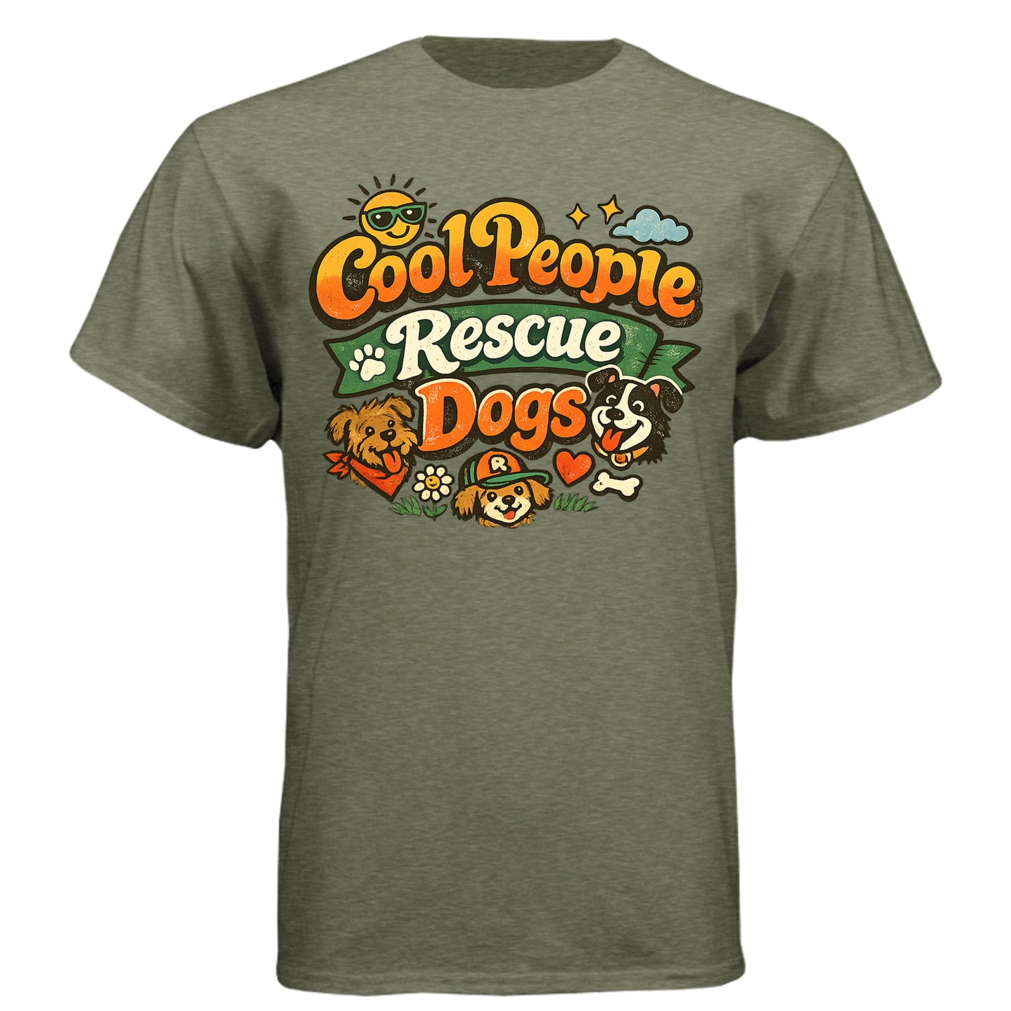 MILITARY GREEN - 6010 - FRONT