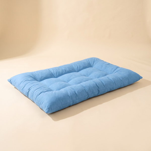extra-large plush cooling dog sofa bed — studio product photo